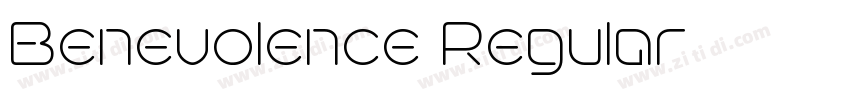 Benevolence Regular字体转换 Benevolence Regular字体转换